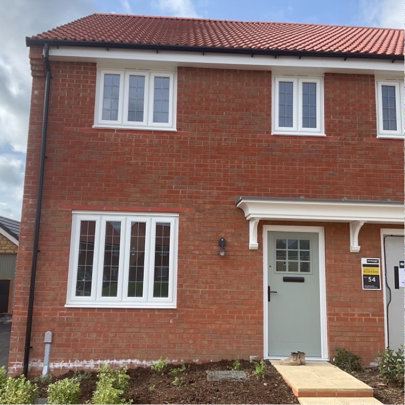 Snagging survey photo from a new-build in Aylesbury