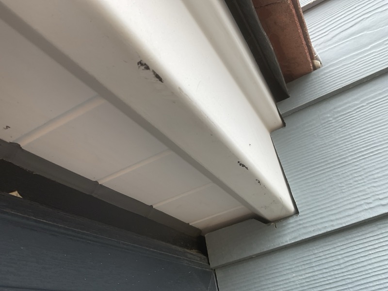 Snagging survey photo from a new-build in Berkhamsted