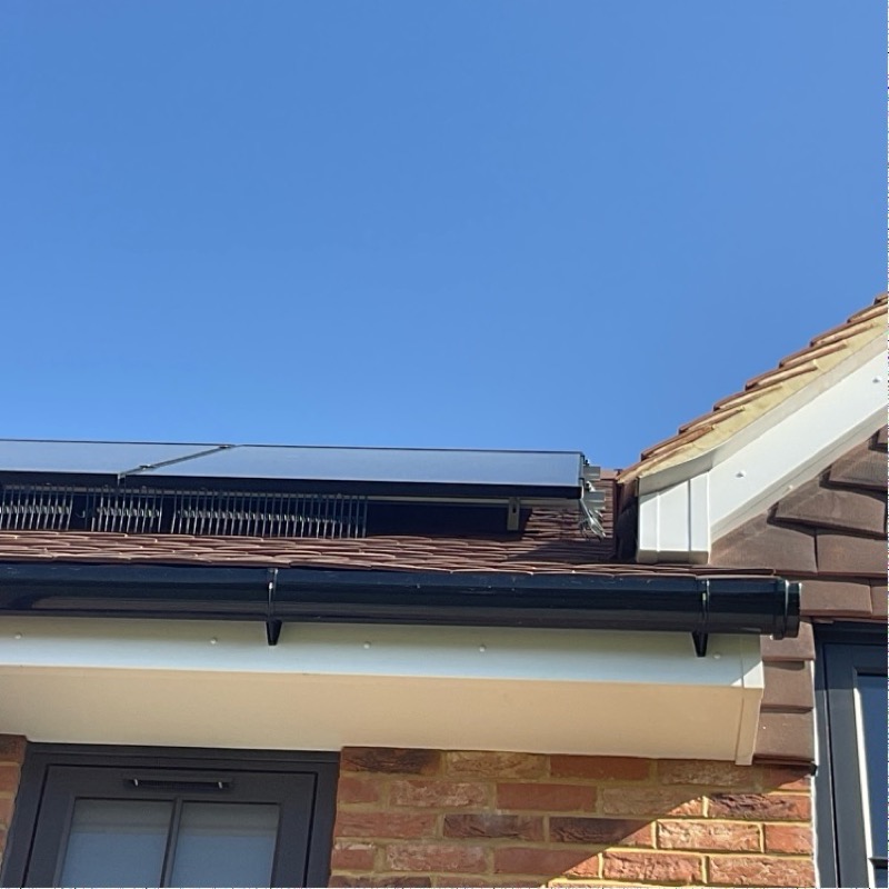 Snagging survey photo from a new-build in Flitwick