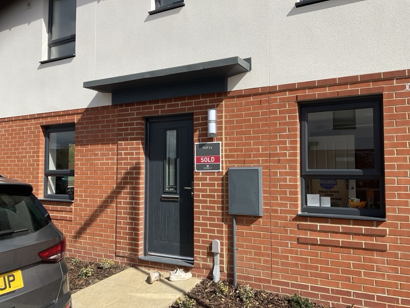 Snagging survey photo from a new-build in Hemel Hempstead