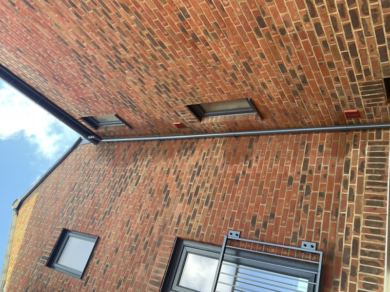 Snagging survey photo from a new-build in Houghton Regis