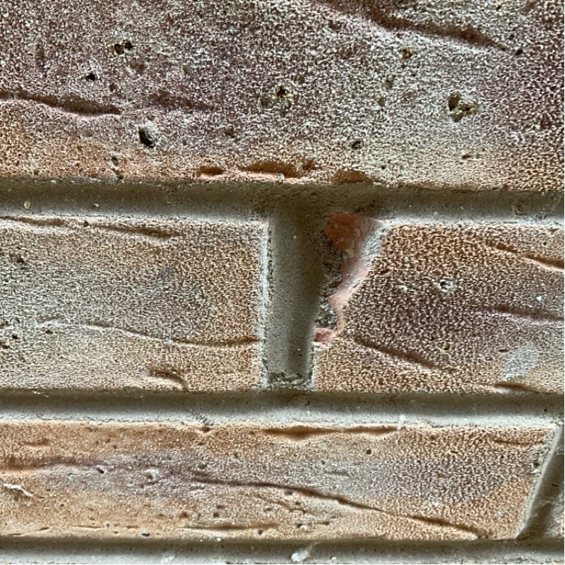 Snagging survey photo from a new-build in Luton