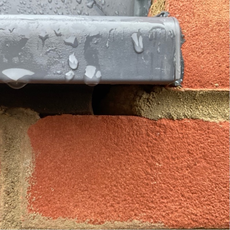 Snagging survey photo from a new-build in Northampton