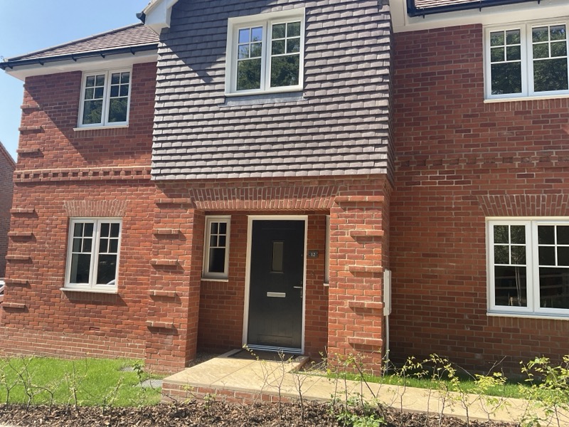 Snagging survey photo from a new-build in St Albans