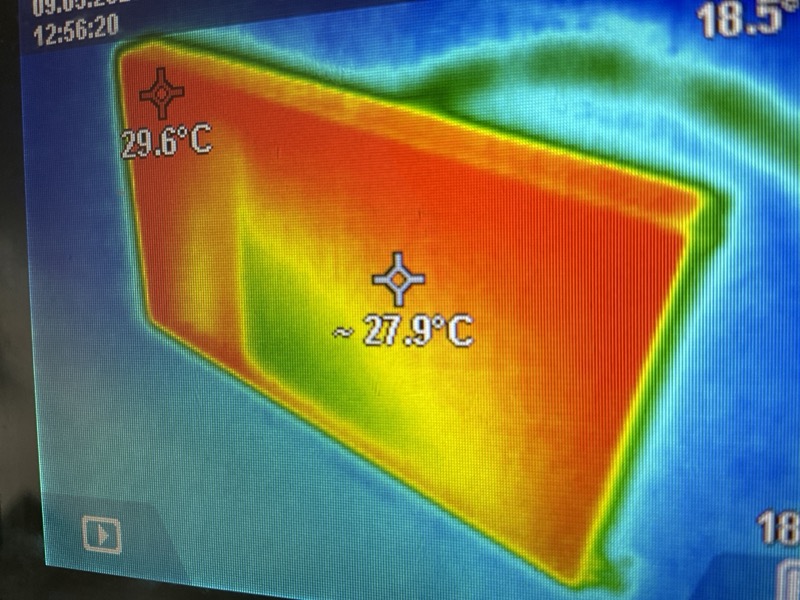 Snagging survey photo from a new-build in St Albans