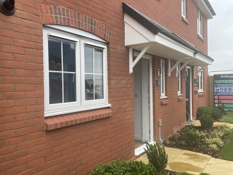 Snagging survey photo from a new-build in Stevenage