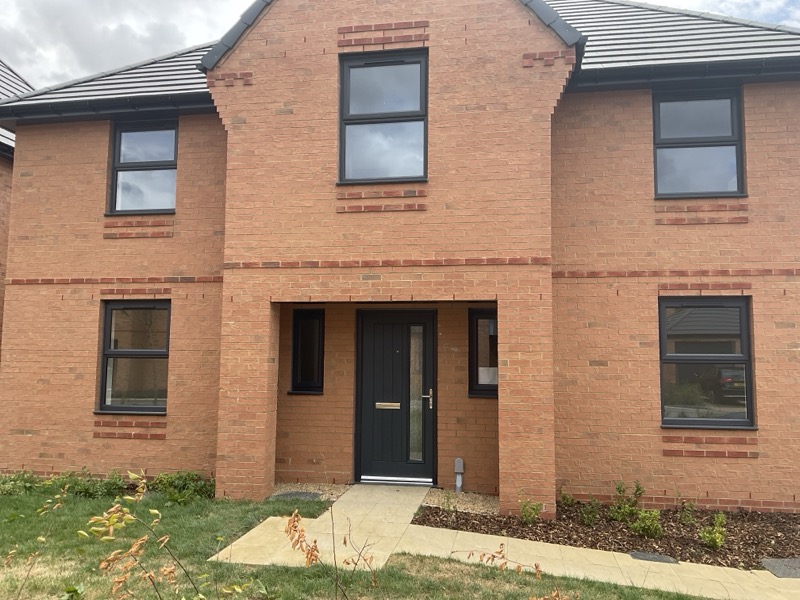Snagging survey photo from a new-build in Welwyn Garden City